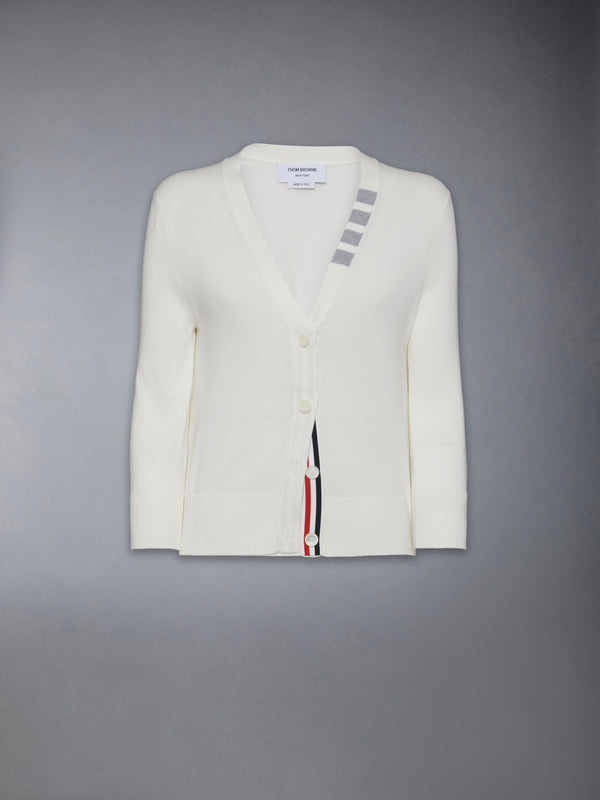 JERSEY STITCH 4-BAR CARDIGAN - featured image
