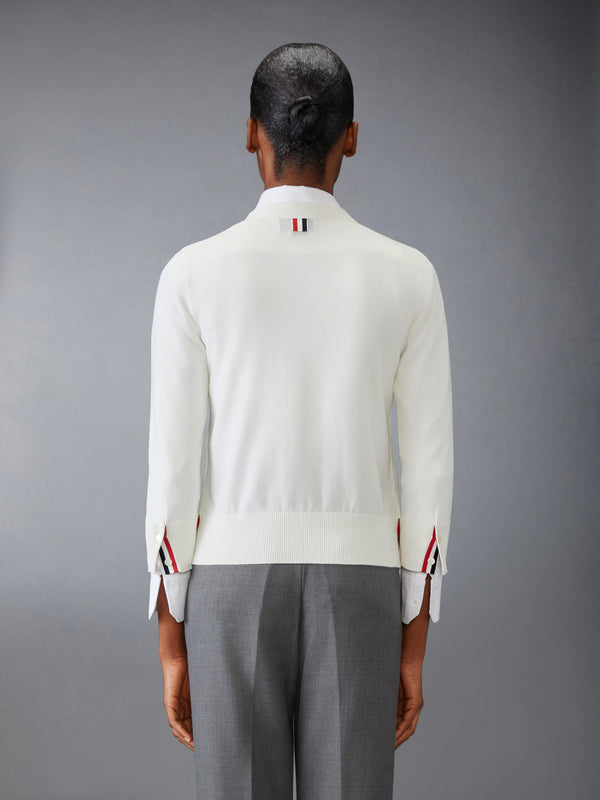 JERSEY STITCH 4-BAR CARDIGAN - image 2