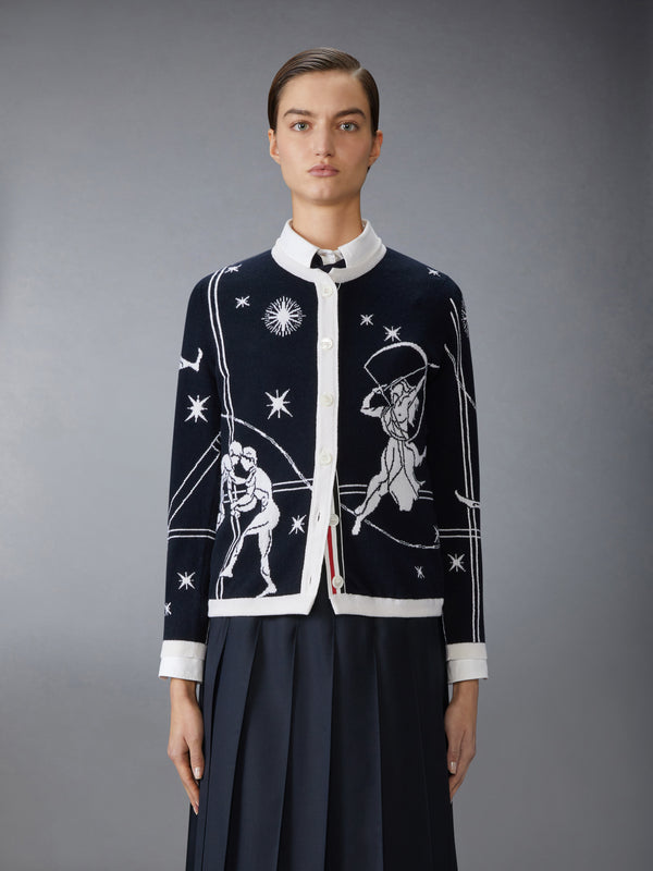 OLYMPIC CONSTELLATION CASHMERE CARDIGAN - featured image