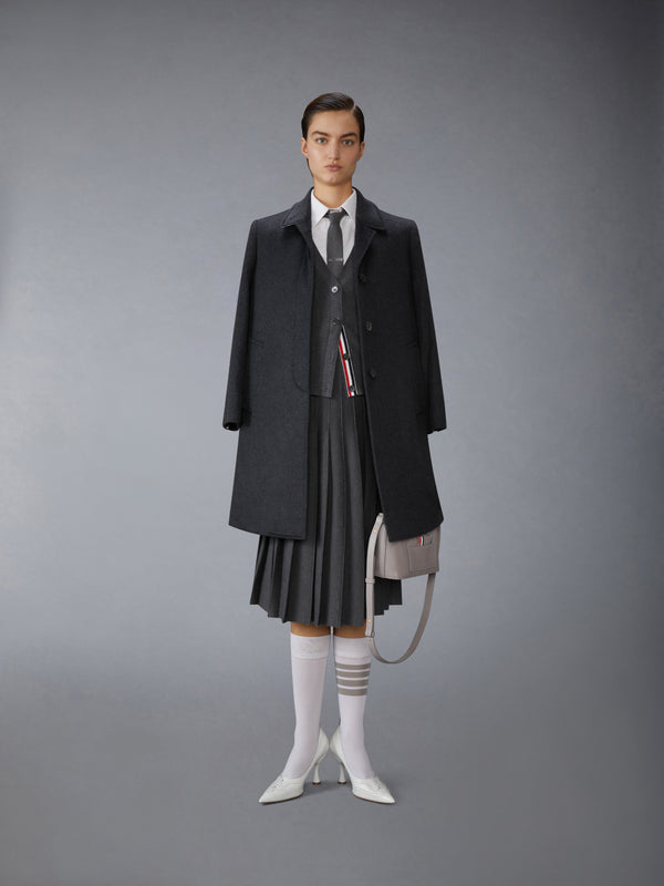 WOOL SILK POINTELLE V NECK CARDIGAN - image 3