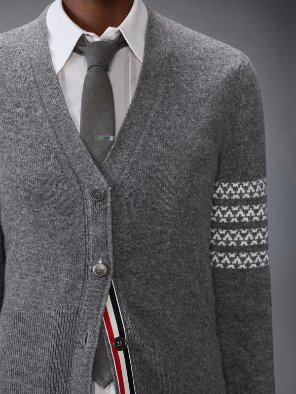HOLIDAY MERINO HECTOR INTARSIA CARDIGAN - image 5