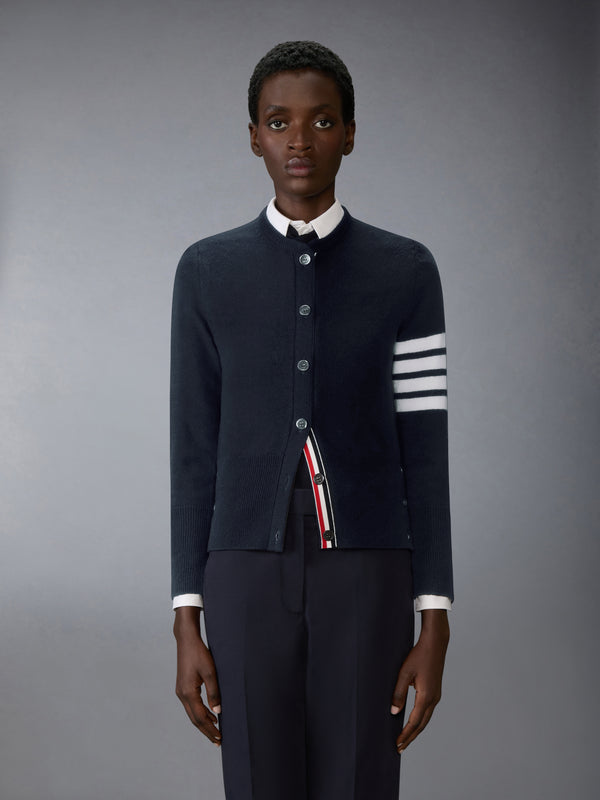 LUNAR NEW YEAR WOOL 4-BAR INTARSIA CARDIGAN - image 1