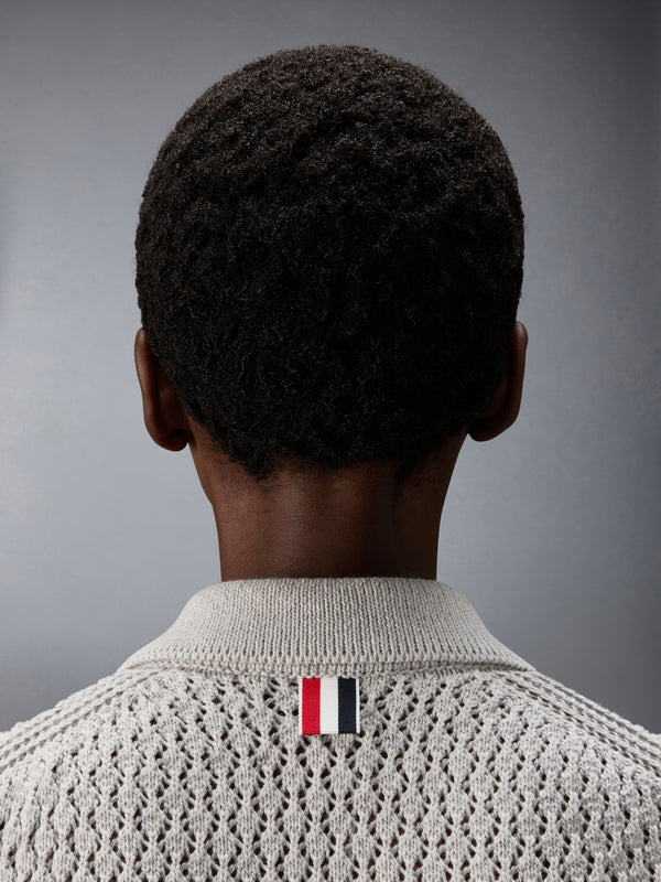 HECTOR POINTELLE SHORT SLEEVE CARDIGAN - image 3