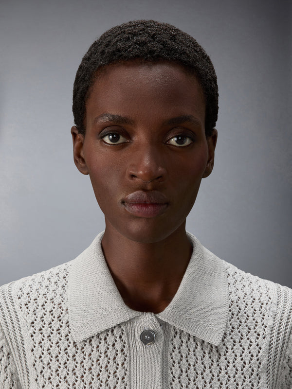 HECTOR POINTELLE SHORT SLEEVE CARDIGAN - image 4