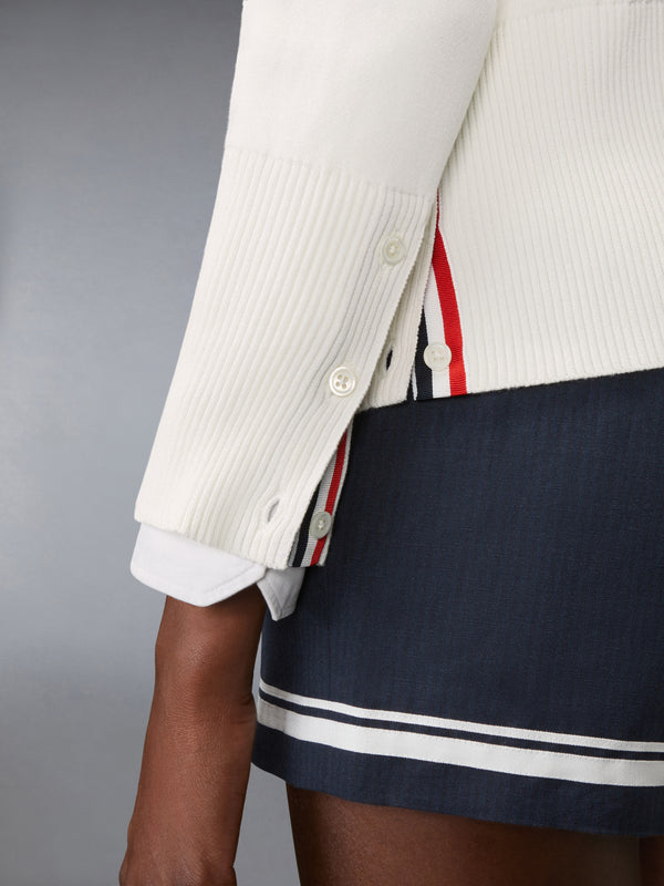 RWB STRIPE JACQUARD SAILBOAT CARDIGAN - image 5