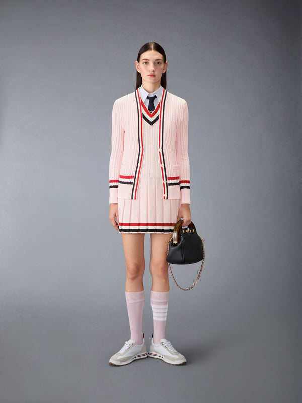 CRICKET RWB STRIPE BABY LADDER CABLE MINI DRESS - image 5