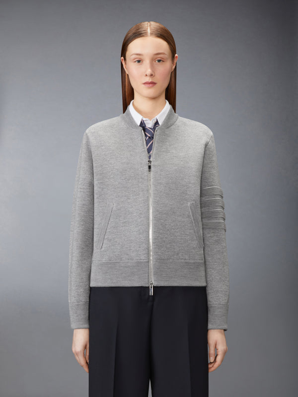 OTTOMAN MILANO STITCH 4-BAR  BOMBER JACKET - image 1