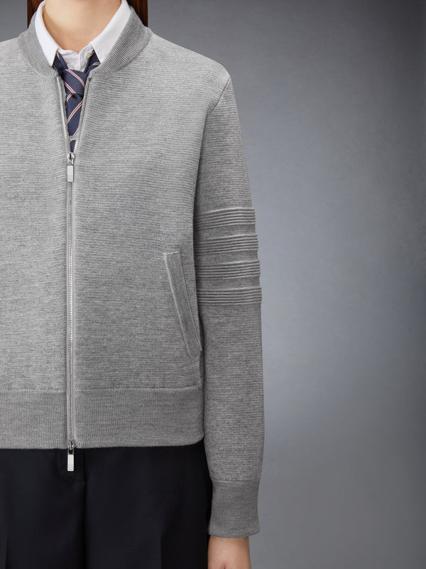 OTTOMAN MILANO STITCH 4-BAR  BOMBER JACKET - image 5