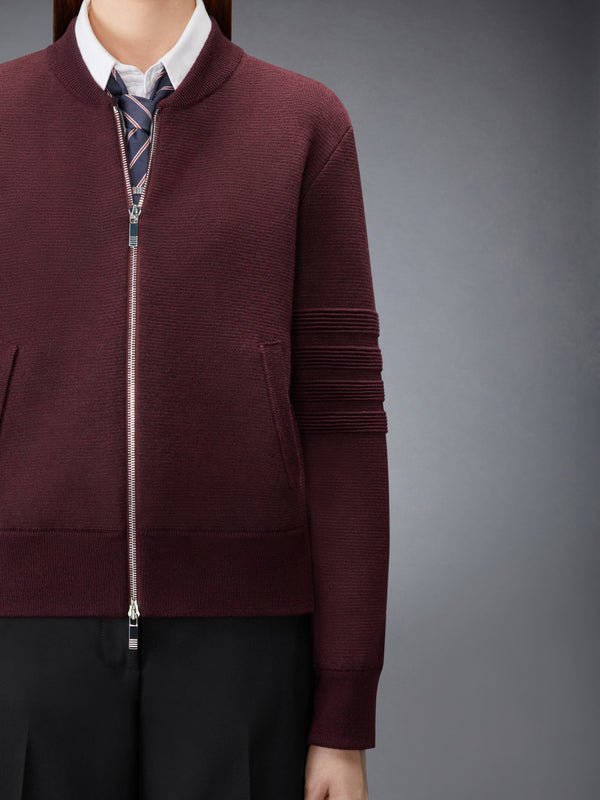 OTTOMAN MILANO STITCH 4-BAR  BOMBER JACKET - image 5