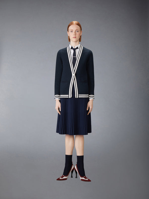 PLISSE MERINO WOOL SILK SKIRT - image 4