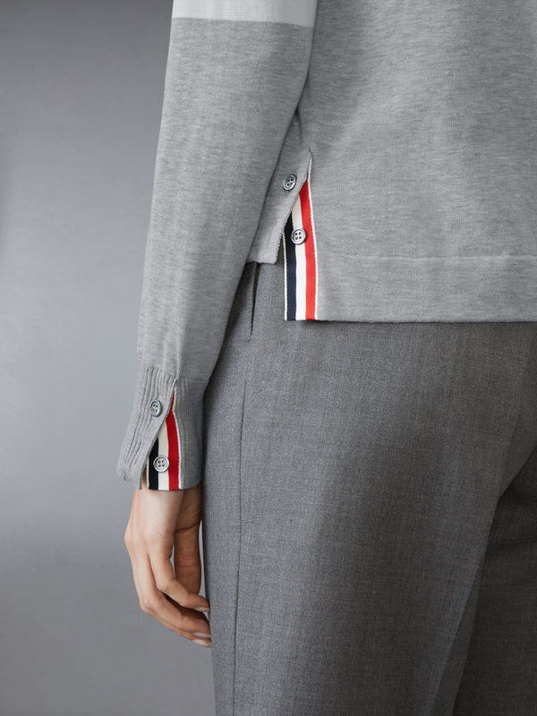 COTTON 4-BAR SHIRT - image 5