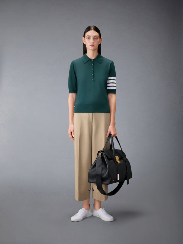 WOOL 4-BAR RELAXED POLO - image 3