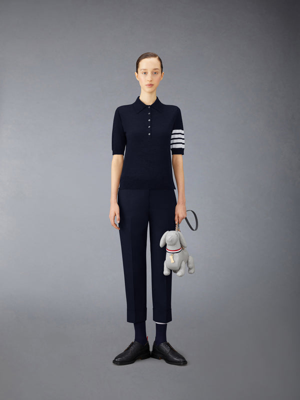 WOOL 4-BAR RELAXED POLO - image 3
