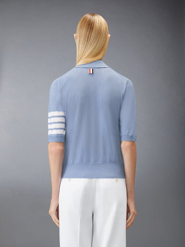 WOOL 4-BAR RELAXED POLO - image 2