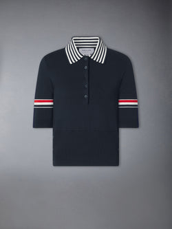 RWB STRIPE JACQUARD LOBSTER POLO