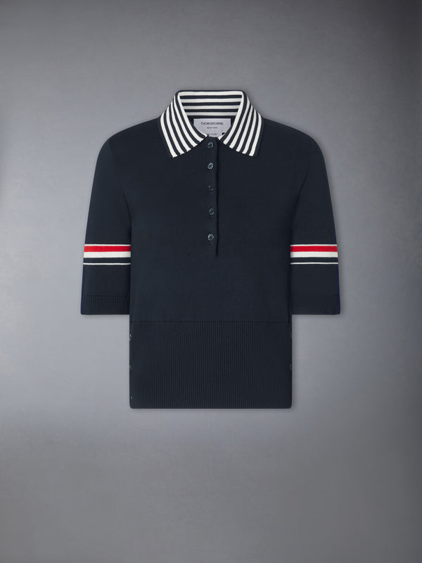 RWB STRIPE JACQUARD LOBSTER POLO - featured image