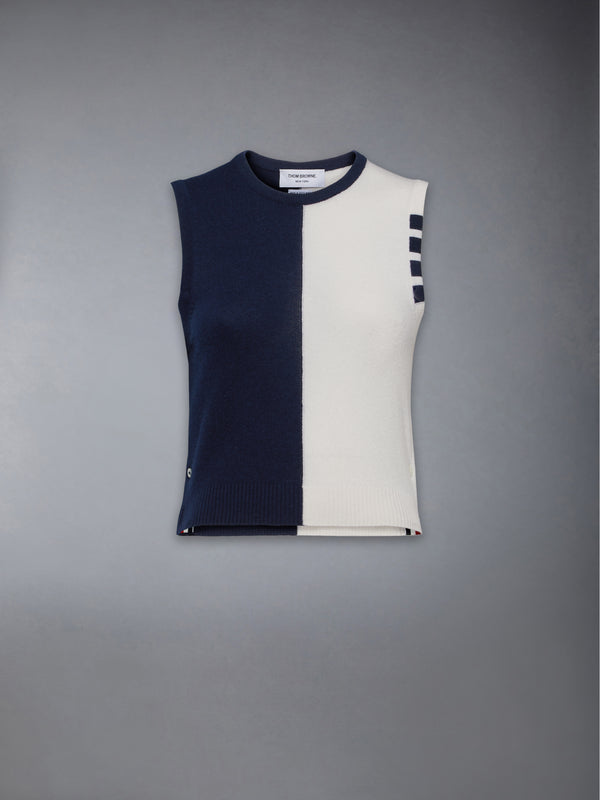 CASHMERE 4-BAR CROPPED SHELL TOP - featured image