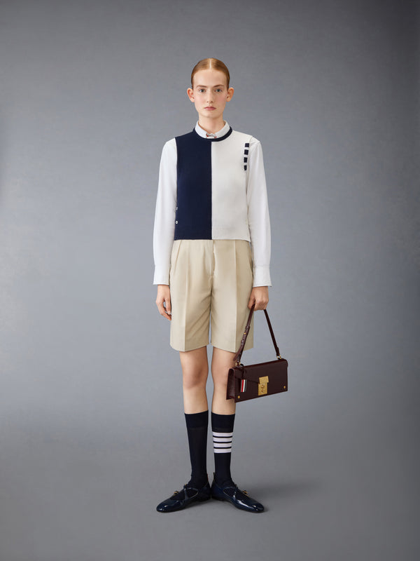CASHMERE 4-BAR CROPPED SHELL TOP - image 3
