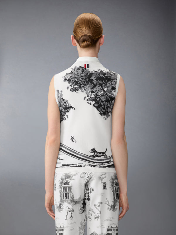 CASHMERE HECTOR TOILE SHELL TOP - image 2