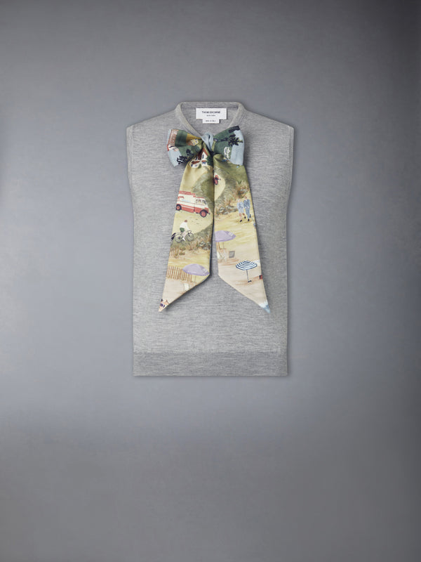 NANTUCKET SCENIC CASHMERE SILK SHELL TOP - featured image