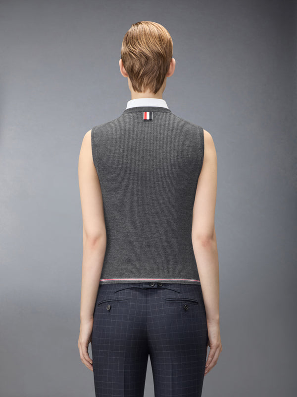 MERINO WOOL RWB STRIPE SHELL TOP - image 2