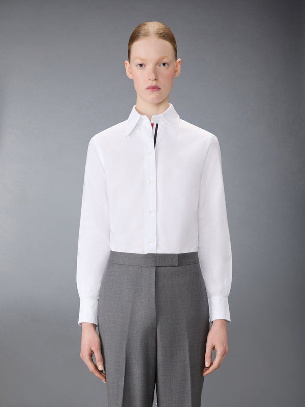 CLASSIC OXFORD GROSGRAIN PLACKET SHIRT - image 1