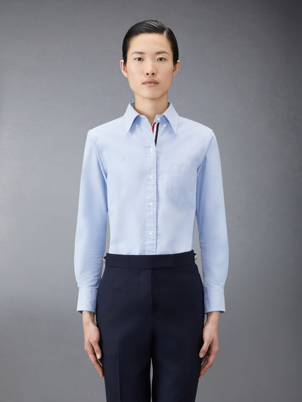 CLASSIC OXFORD GROSGRAIN PLACKET SHIRT - featured image