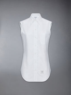 CLASSIC SLEEVELESS OXFORD SHIRT