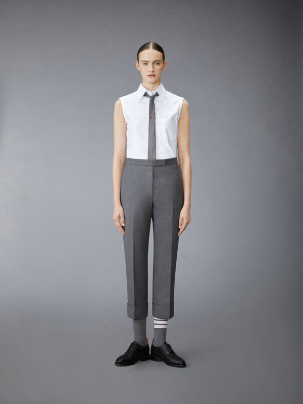 CLASSIC SLEEVELESS OXFORD SHIRT - image 4