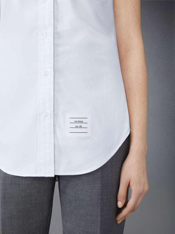 CLASSIC SLEEVELESS OXFORD SHIRT - image 6