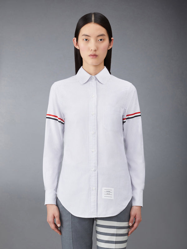 UNIVERSITY STRIPE ARMBAND OXFORD SHIRT - image 2