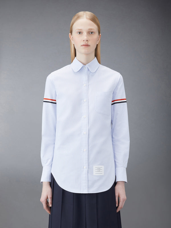 UNIVERSITY STRIPE ARMBAND OXFORD SHIRT - image 2