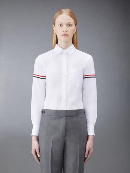 ARMBAND CLASSIC OXFORD SHIRT WHITE