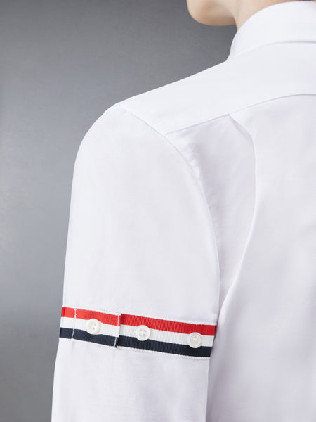 ARMBAND CLASSIC OXFORD SHIRT WHITE