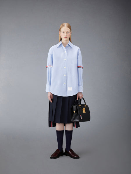 ARMBAND SUPERSIZED OXFORD SHIRT LIGHT BLUE