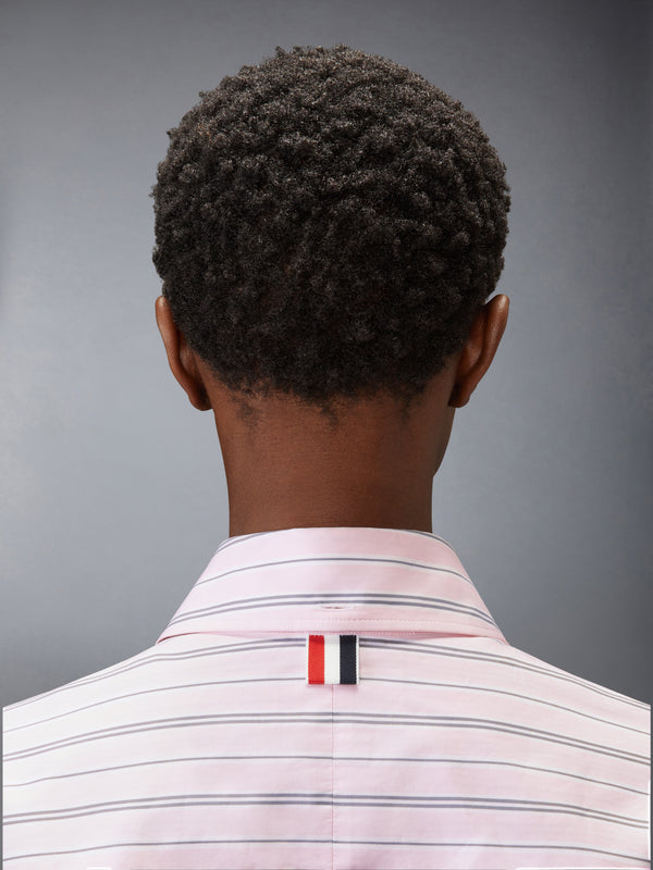 HAIRLINE STRIPE POPLIN SUPERSIZED SHIRT - image 4
