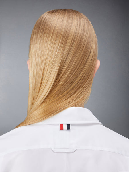 POPLIN TUCKED BLOUSE WHITE