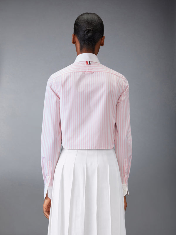 CLASSIC POPLIN CROPPED SHIRT - image 2