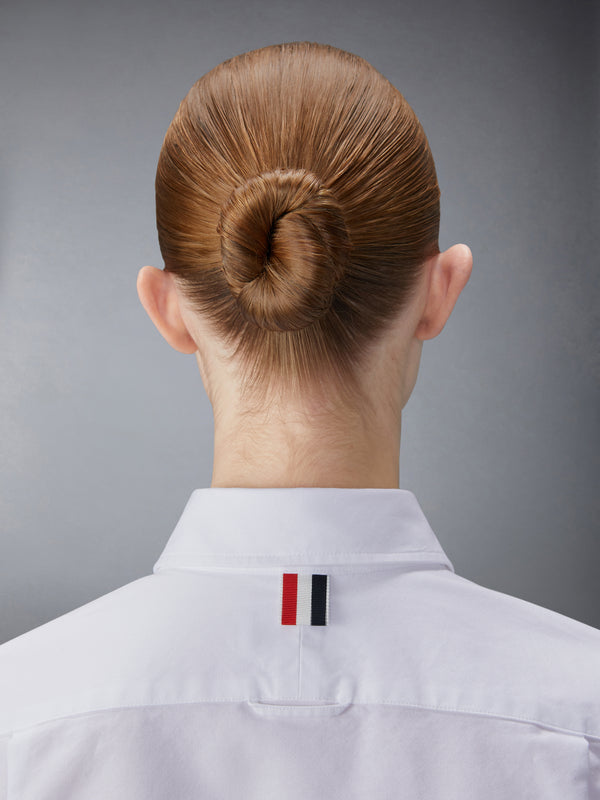 ARMBAND CROPPED OXFORD SHIRT - image 6