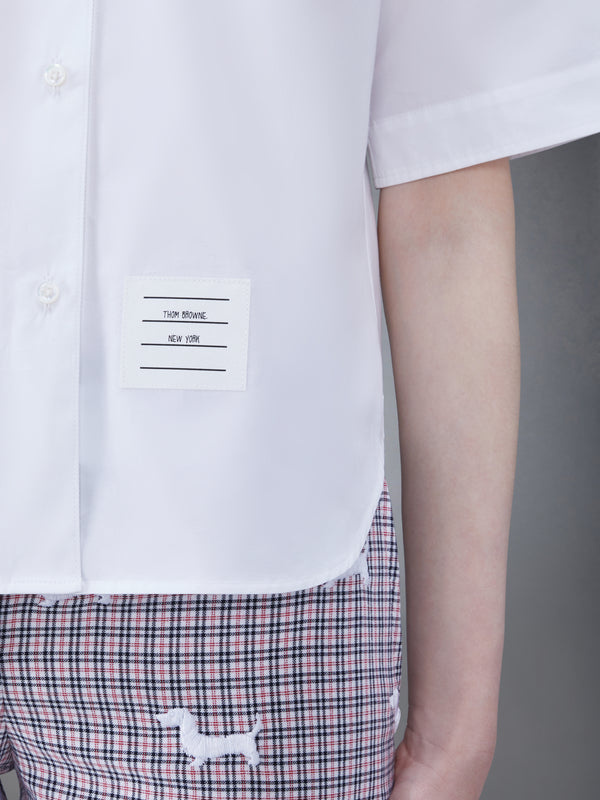 POPLIN BOX PLEAT SHIRT - image 5