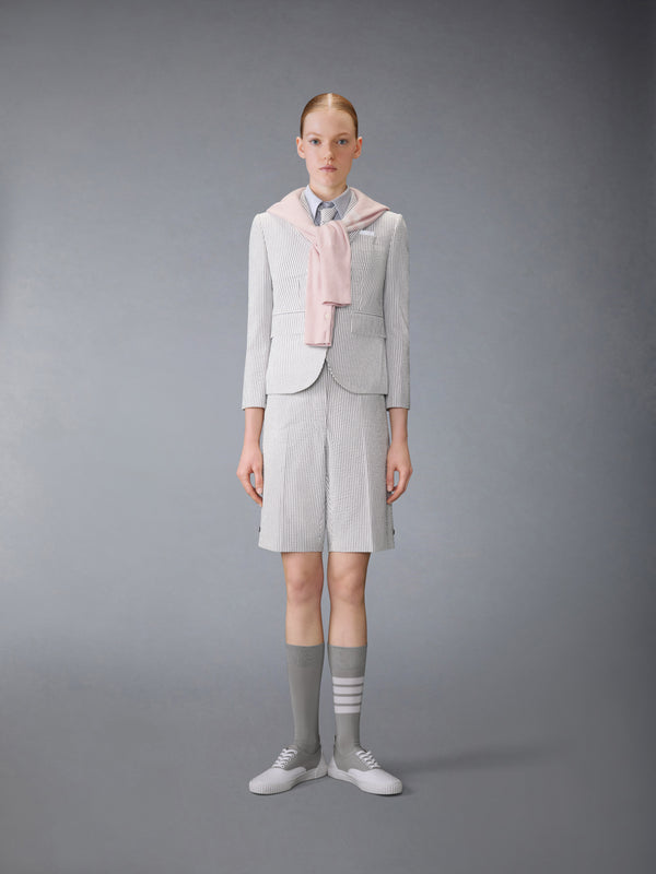 SHORT SLEEVE CROPPED OXFORD SHIRT - image 4