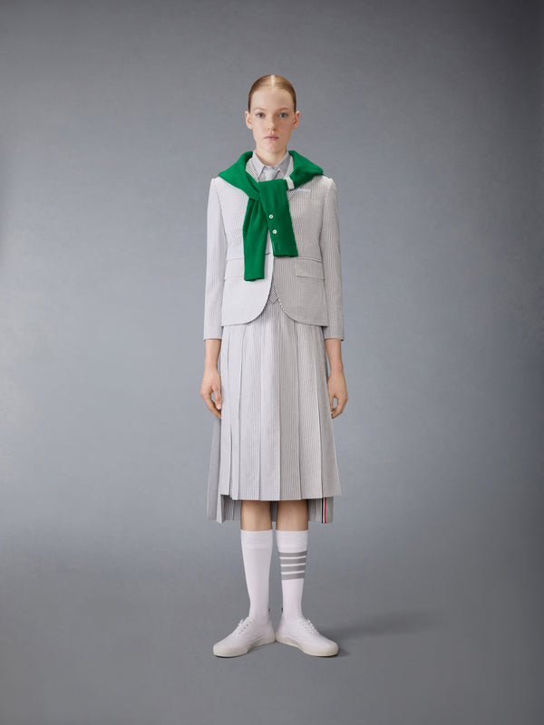 SHORT SLEEVE CROPPED OXFORD SHIRT - image 4