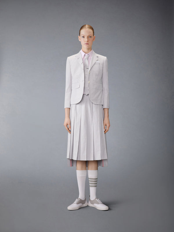 SHORT SLEEVE CROPPED OXFORD SHIRT - image 3