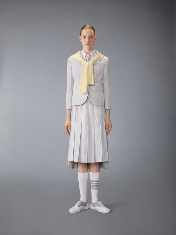 SHORT SLEEVE CROPPED OXFORD SHIRT - image 4