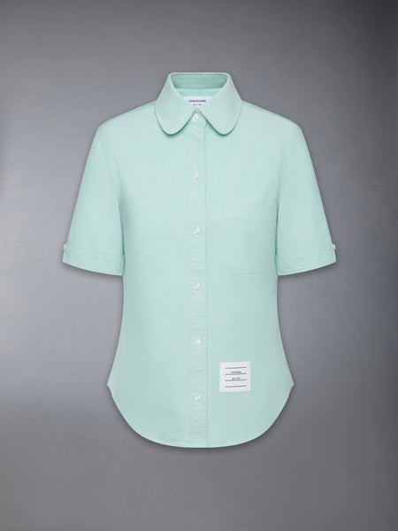 SHORT SLEEVE OXFORD SHIRT GREEN