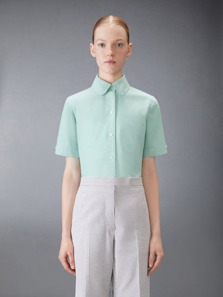 SHORT SLEEVE OXFORD SHIRT GREEN