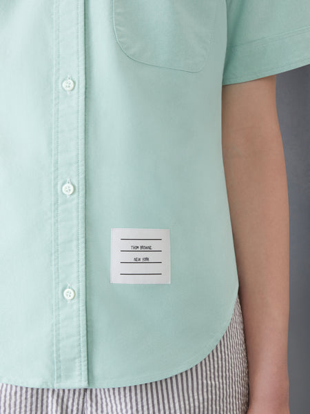 SHORT SLEEVE OXFORD SHIRT GREEN