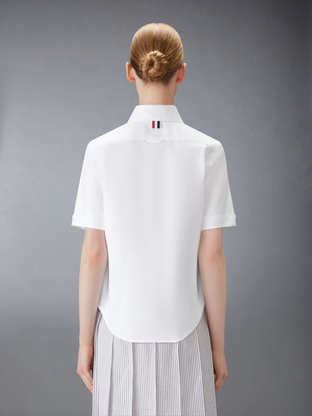 SHORT SLEEVE OXFORD SHIRT WHITE