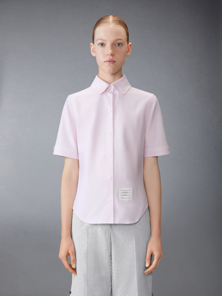 SHORT SLEEVE OXFORD SHIRT LT PINK