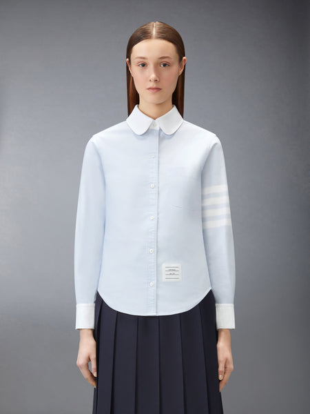 OXFORD 4-BAR SHIRT LIGHT BLUE